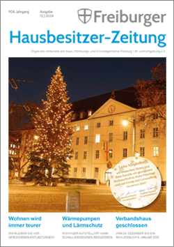 Freiburger Hausbesitzermagazin 12.2024 Freiburger Hausbesitzermagazin 12.2024