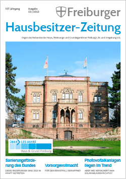 Freiburger Hausbesitzermagazin 5.2023 Freiburger Hausbesitzermagazin 5.2023