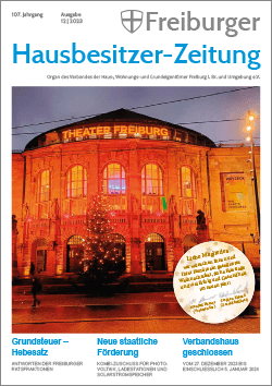 Freiburger Hausbesitzermagazin 12.2023 Freiburger Hausbesitzermagazin 12.2023
