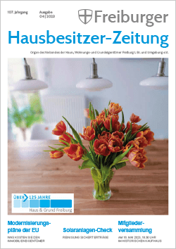 Freiburger Hausbesitzermagazin 4.2023 Freiburger Hausbesitzermagazin 4.2023