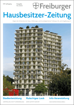 Freiburger Hausbesitzermagazin 10.2025 Freiburger Hausbesitzermagazin 10.2025