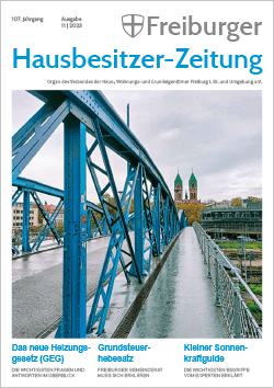 Freiburger Hausbesitzermagazin 11.2023 Freiburger Hausbesitzermagazin 11.2023