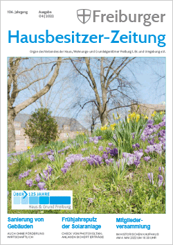 Freiburger Hausbesitzerzeitung 04.2022