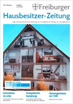 Freiburger Hausbesitzerzeitung 05.2022 Freiburger Hausbesitzerzeitung 05.2022