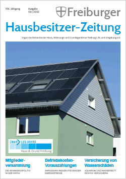 Freiburger Hausbesitzerzeitung 06.2022 Freiburger Hausbesitzerzeitung 06.2022