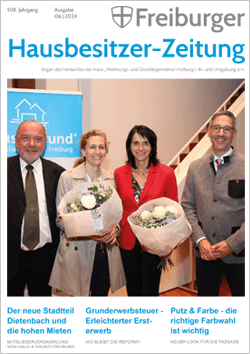 Freiburger Hausbesitzermagazin 06.2024 Freiburger Hausbesitzermagazin 06.2024