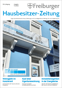 Freiburger Hausbesitzermagazin 11.2022 Freiburger Hausbesitzermagazin 11.2022