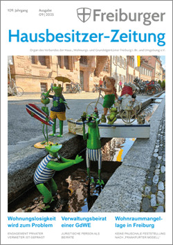 Freiburger Hausbesitzermagazin 09.2025 Freiburger Hausbesitzermagazin 09.2025