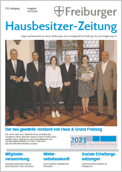 Freiburger Hausbesitzerzeitung 09.2021