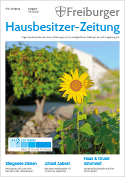 Freiburger Hausbesitzermagazin 09.2022